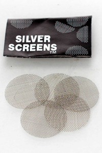 High Quality Metal screen 100 packs - Silver screen