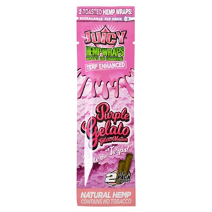 Juicy Jays - Terp-Enhanced Purple Gelato Hemp Wraps